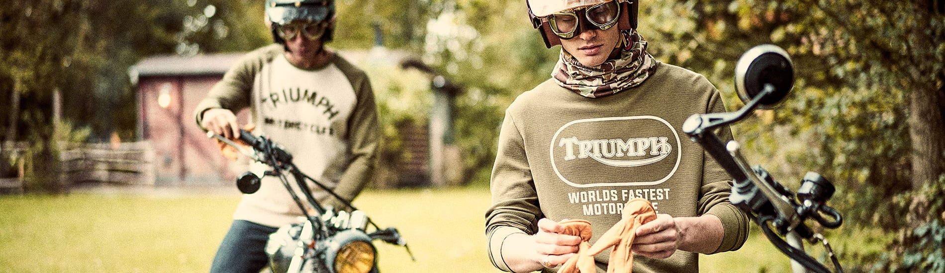 Vêtements triumph motorcycles 2025